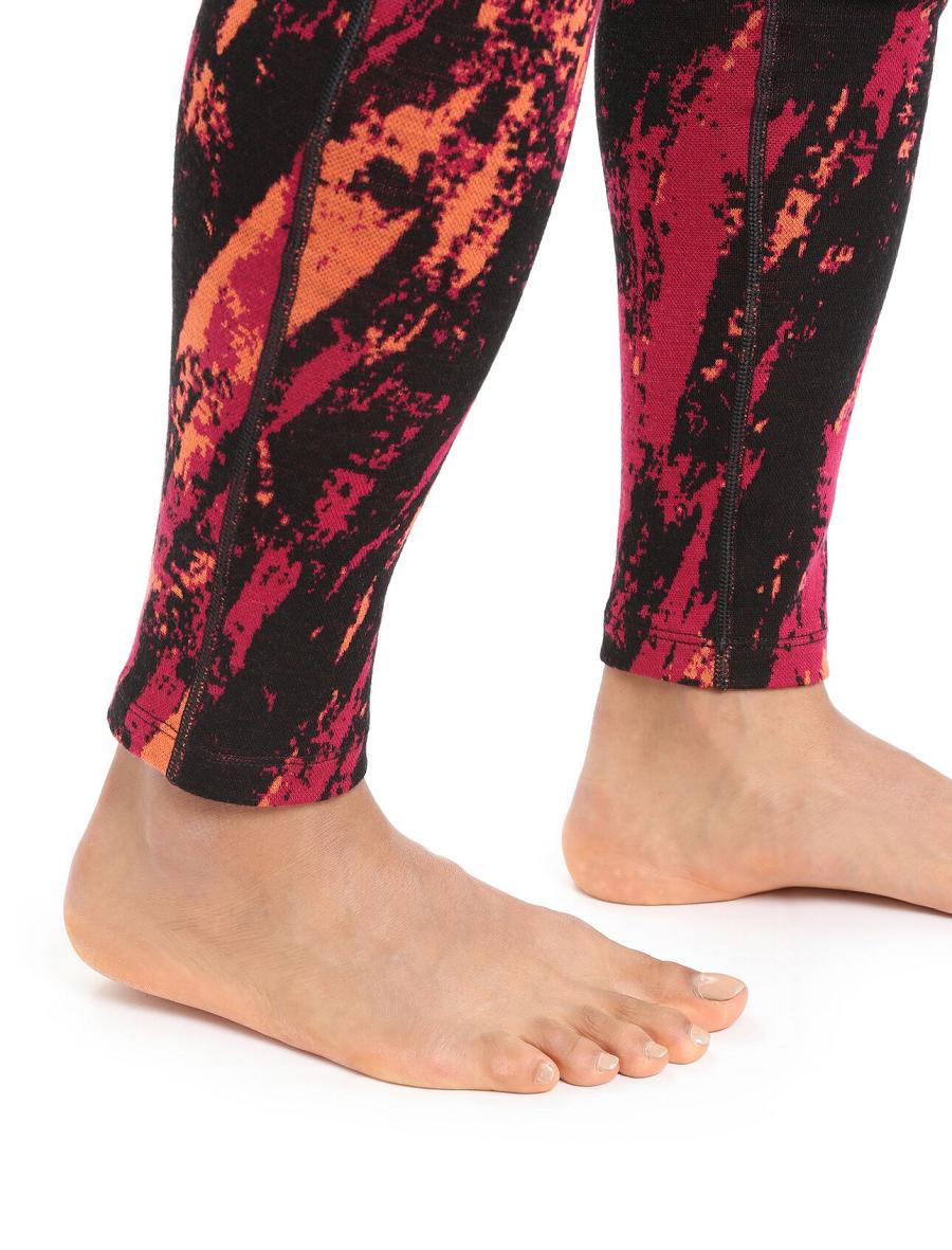 Icebreaker Merino 250 Vertex Sedimentary Női Leggings Rózsaszín | HU 1529XYUF